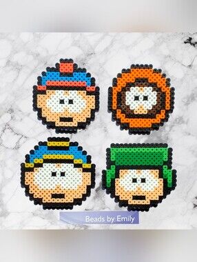 4 South Park Magnets - Handmade Home Decor